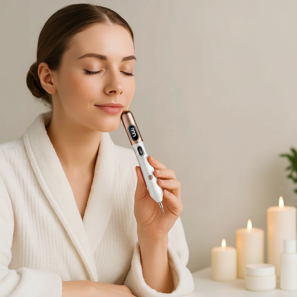 Stylo Plasma Professionnel pour l’Élimination Précise des Imperfections Cutanées Facial tool Electro Paris