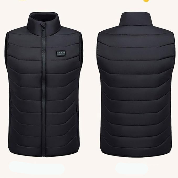 Gilet Chauffant USB Rechargeable Avec 28 Zones De Chauffe Et 4 Niveaux De Température Pour Hiver Heating vest Electro Paris