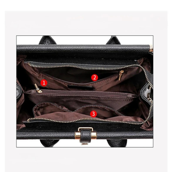 Sac Mode Grand Format Effet Alligator Electro Paris