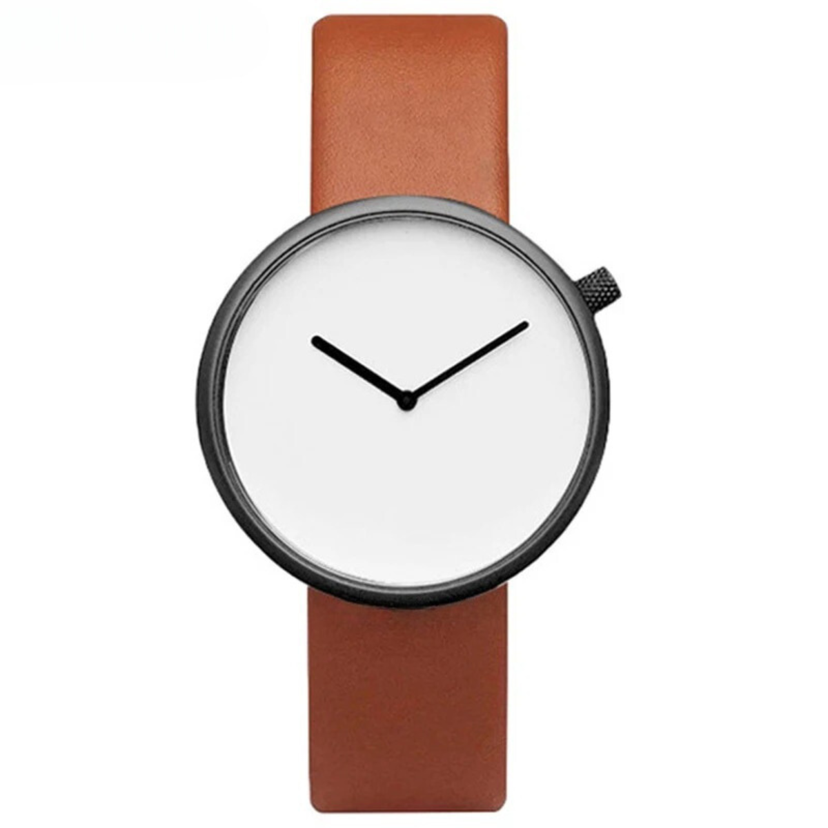 Montre Minimaliste Élégante Pour Femme Avec Design Raffiné Et Confort Optimal Watches Electro Paris Marron-Blanc