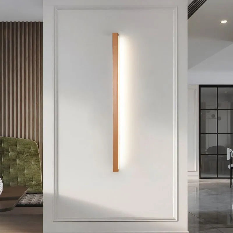 Applique murale LED linéaire et fine pour chambre et salon Lampe Electro Paris