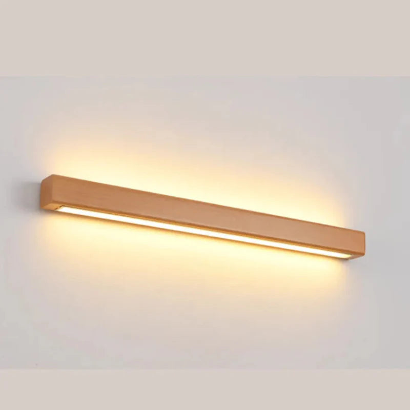 Applique murale LED linéaire et fine pour chambre et salon Wall lamps Electro Paris Double lumière 60 CM