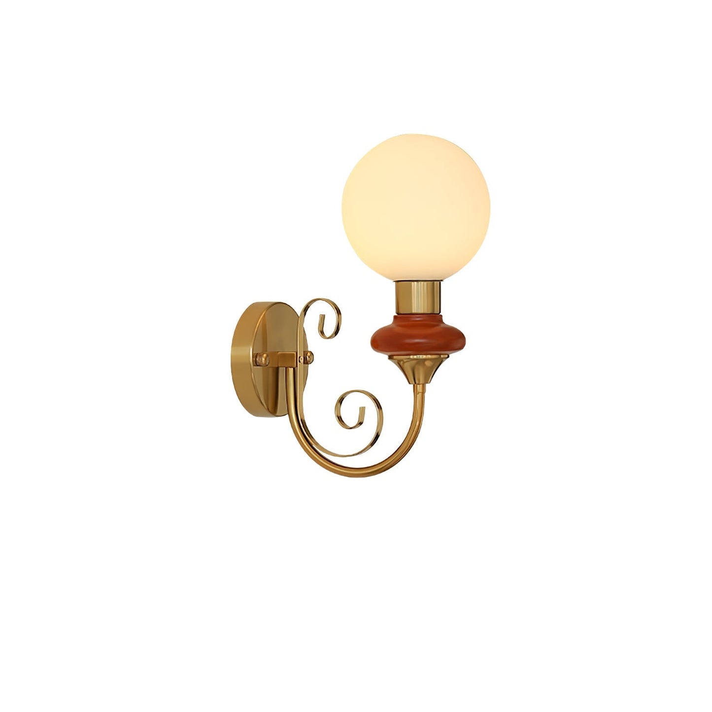 Applique murale élégante au toucher naturel pour une utilisation en intérieur Wall lamps Electro Paris Rouge