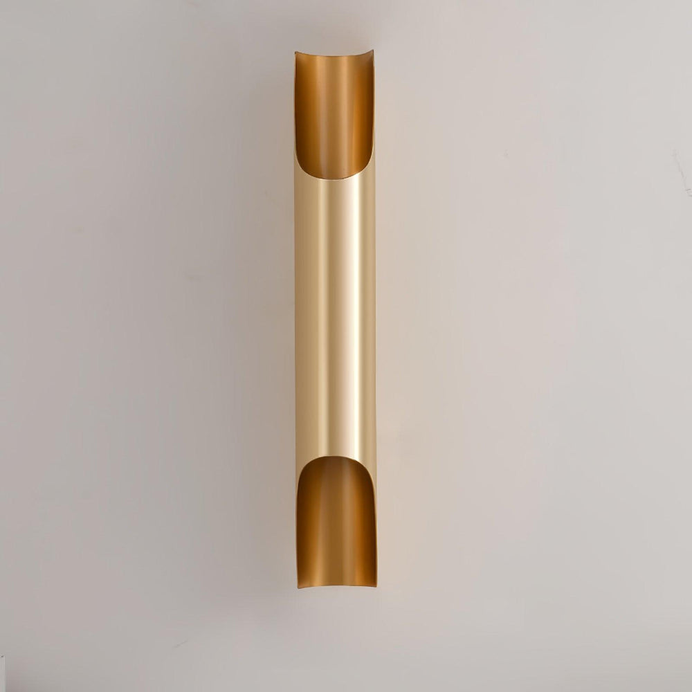 Applique murale moderne à deux sources lumineuses pour des pièces élégantes Wall lamps Electro Paris Or Dia 6cm x H 40cm