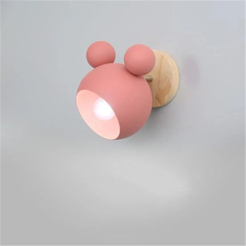 Applique murale nordique au design ludique pour toutes les pièces Children Lamps Electro Paris Rose