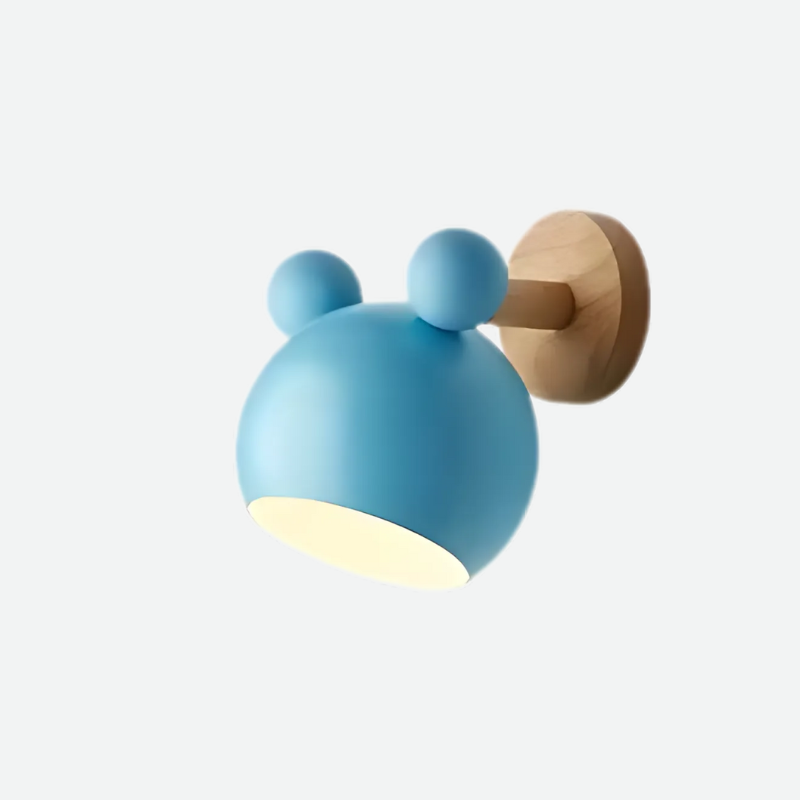 Applique murale nordique au design ludique pour toutes les pièces Children Lamps Electro Paris Bleu
