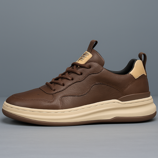 Baskets en Cuir – Style Urbain et Confort Electro Paris