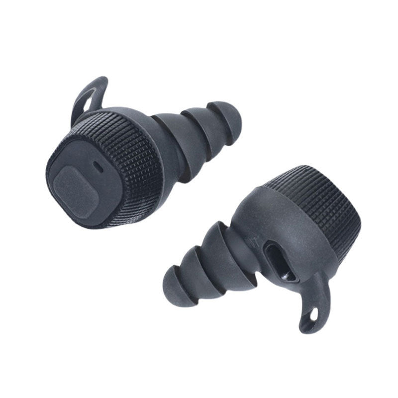 Bouchons d'oreilles électroniques rechargeables avec réduction du bruit et confort Gadgets Electro Paris Noir