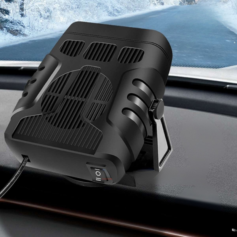 Chauffage de Voiture Portable pour Pare-brise – Dégivreur Ventilateur 12V pour Désembuage Chauffages de véhicule Electro Paris