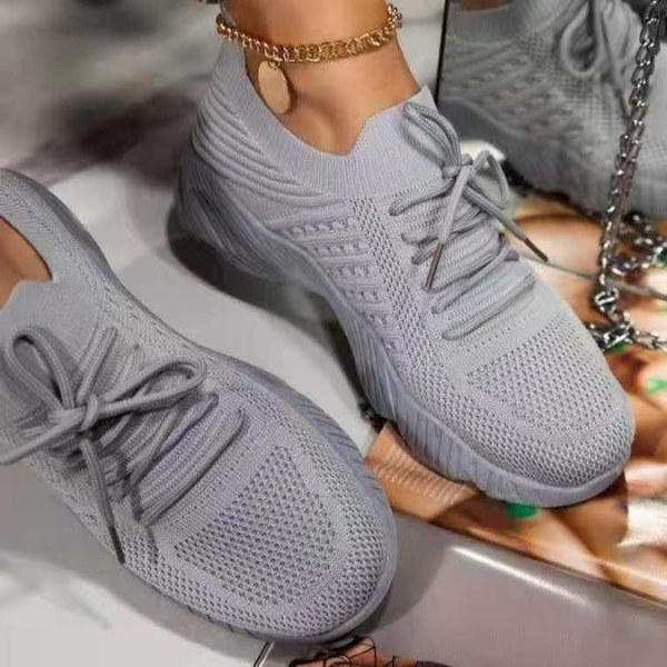 Confort Actif – Chaussures de Jogging avec Soutien de la Voûte Plantaire pour Femmes 0 Electro Paris Gris 35