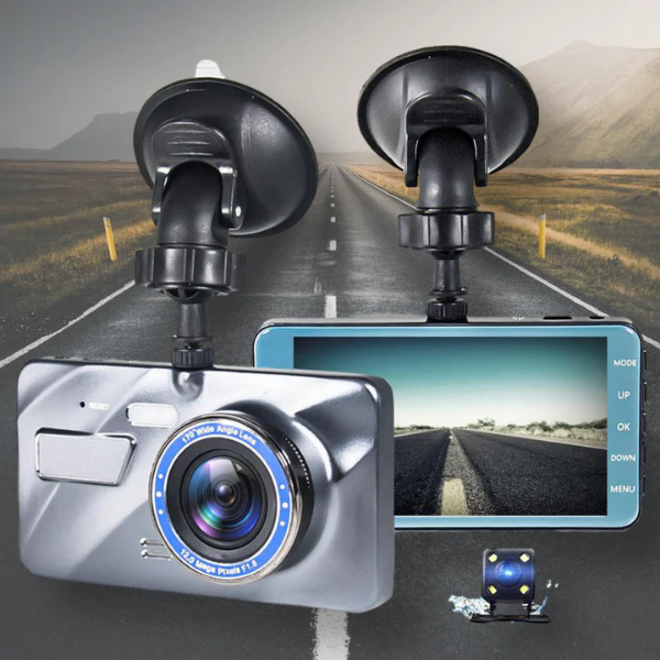 Dashcam Sans Fil Avant/Arrière – Vision Nocturne pour Voiture Dash Cam Electro Paris