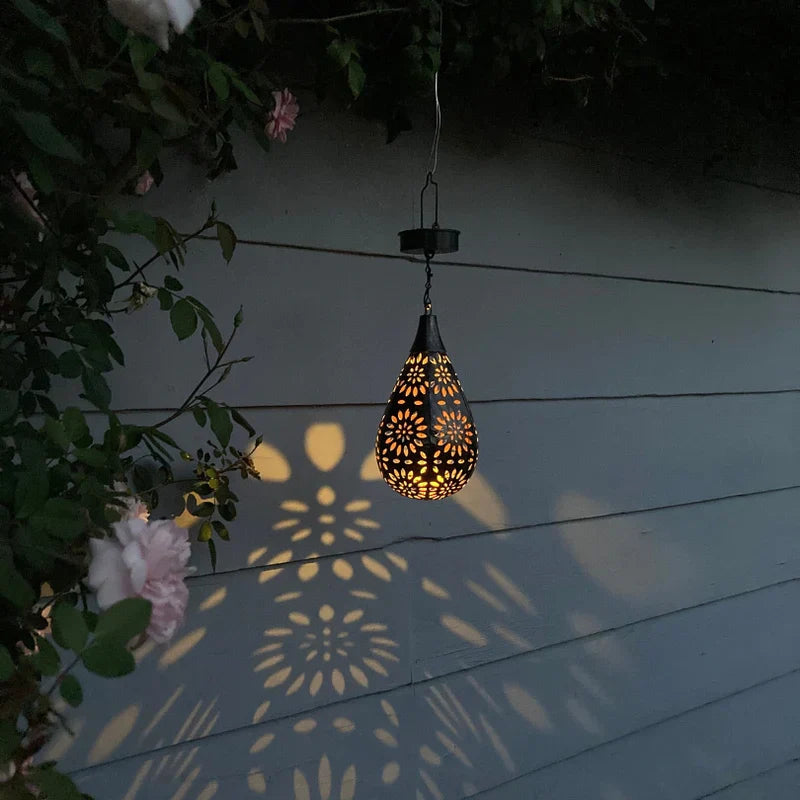 Éclairage Solaire de Jardin – Lampes LED Automatiques pour Ambiance Extérieure Lampe suspendue Electro Paris
