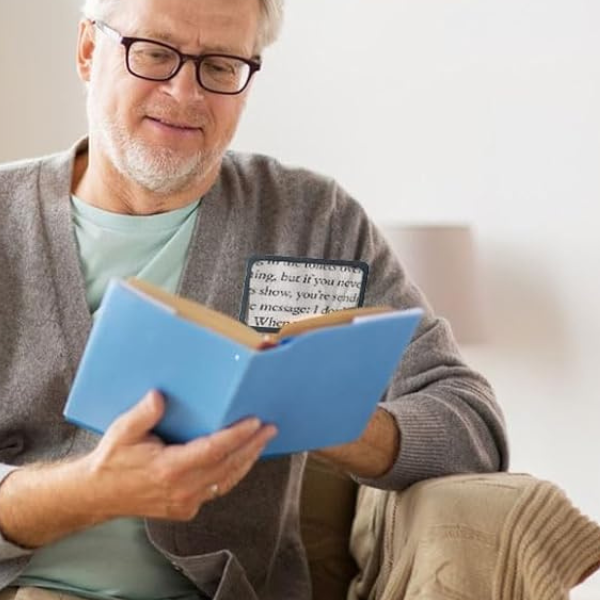 Loupe Portable à LED – Lumière Réglable & Parfaite pour la Lecture Magnifier Electro Paris