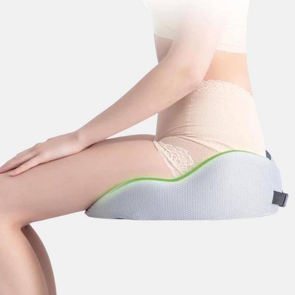 Coussin de Siège en Mousse à Mémoire de forme ajustable – Confort Ergonomique Pour un Soulagement Tout au long de la Journée Seat cushion Electro Paris
