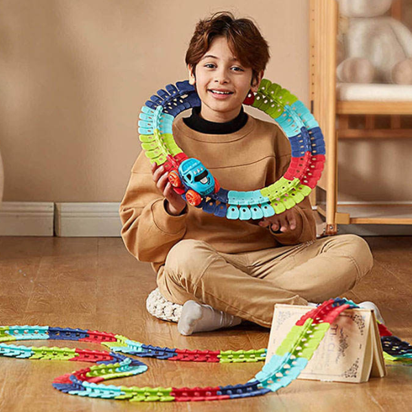 Circuit de Voitures Magnétique – Plaisir Créatif et Apprentissage en Un Toys & Games Electro Paris