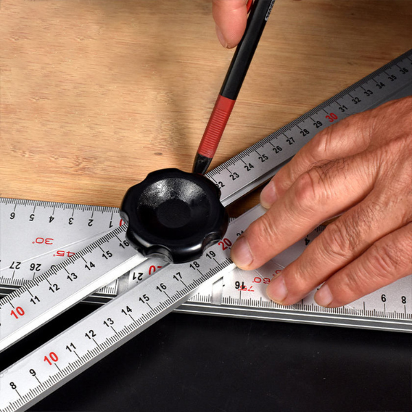 Règle d'angle de Haute Précision – Précision Optimale Pour le Travail du Bois Tools Electro Paris