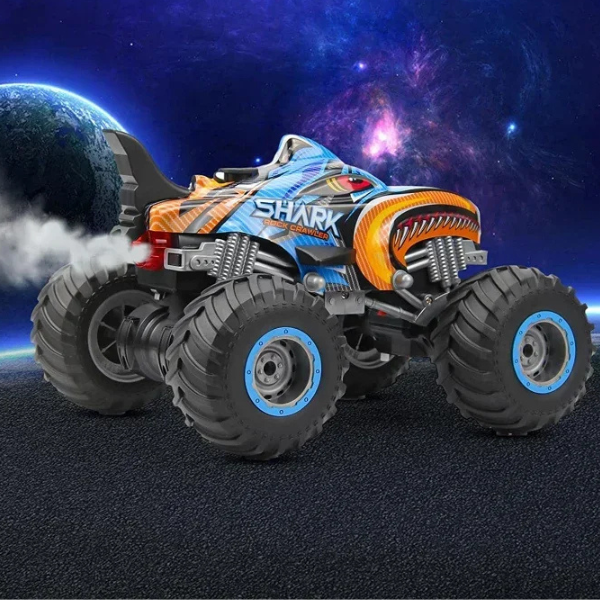 Camion Monstre Télécommandé 4x4 – Design Shark Digger Rock Crawler Toys Electro Paris