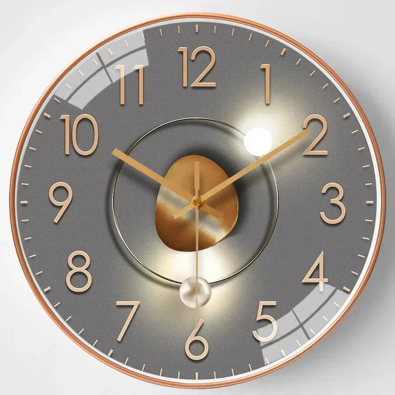 Horloge murale numérique silencieuse à l'élégance classique Wall clock Electro Paris I