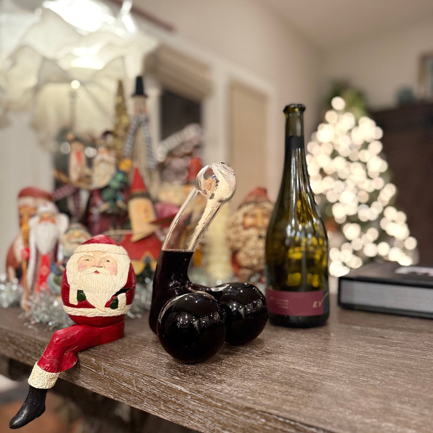 Carafe Cobra Cracheur – Carafe en Verre Unique pour Vin & Spiritueux Spitting Cobra Decanter Electro Paris