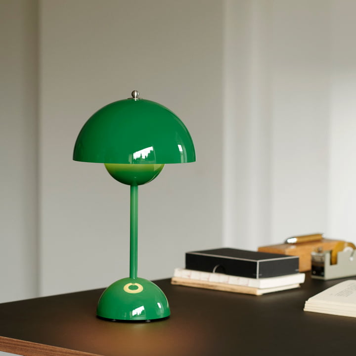Lampe de Table LED pour Intérieur Atmosphérique Lampe de table Electro Paris Vert