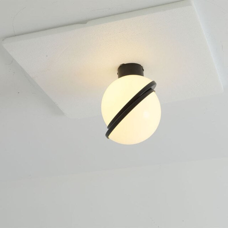 Lampe de table boule moderne pour chambre et maison Ceiling Lamp Electro Paris Noir Grenier