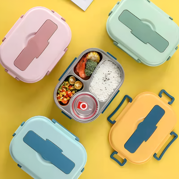 Lunchbox Isotherme – Acier Inoxydable et Pratique New3 Electro Paris