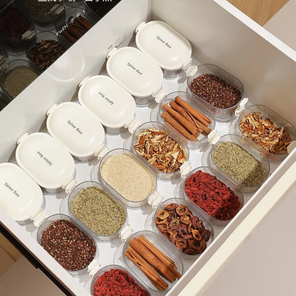 Organisateur d’Épices – Boîtes Pratiques et Élégantes Electro Paris