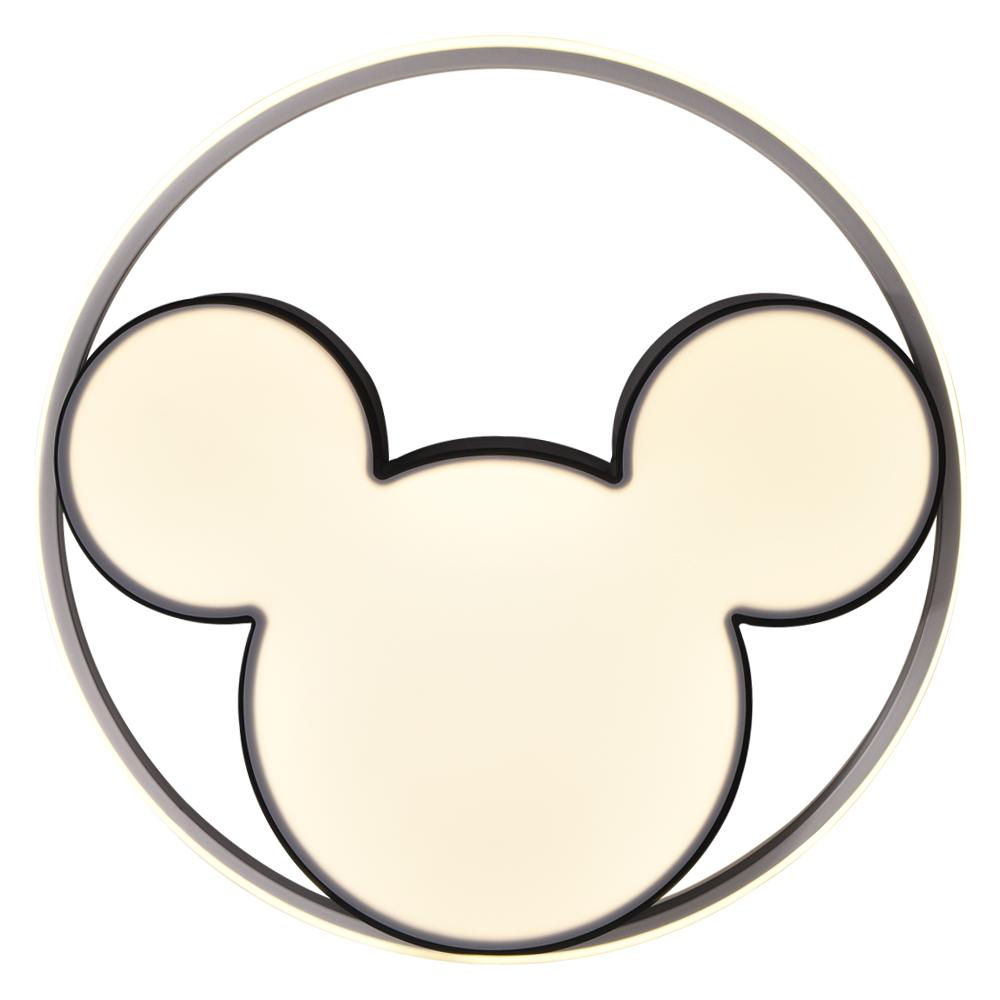 Plafonnier LED Design Mickey Mouse Dimmable avec Télécommande Éclairage Electro Paris