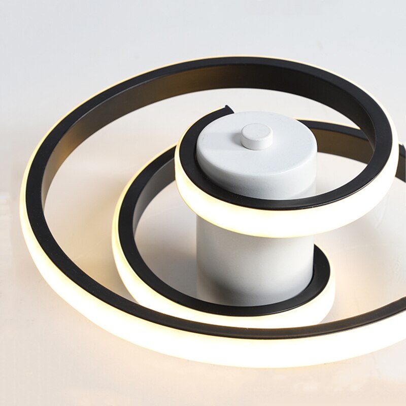 Plafonnier LED minimaliste moderne pour couloirs, chambres et salles de bains Ceiling Lamp Electro Paris