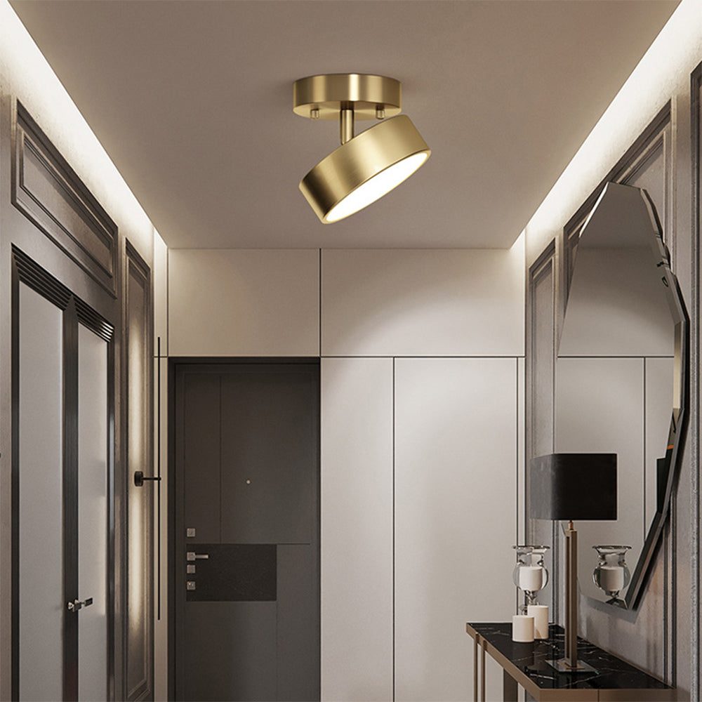 Plafonnier LED moderne au design semi-encastré Ceiling Lamp Electro Paris
