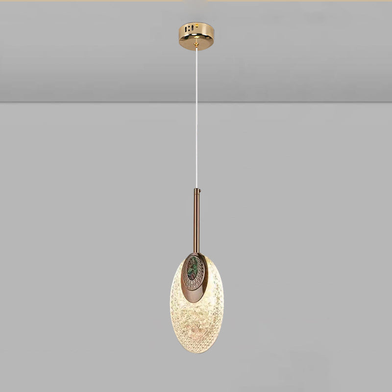 Plafonnier LED rond moderne avec base en fer Ceiling Lamp Electro Paris F Lumière chaude