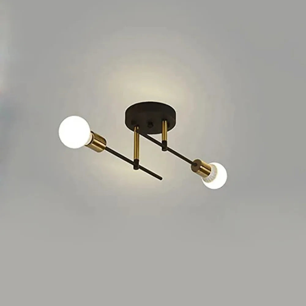 Plafonnier à double tête pour une décoration moderne et classique Ceiling Lamp Electro Paris