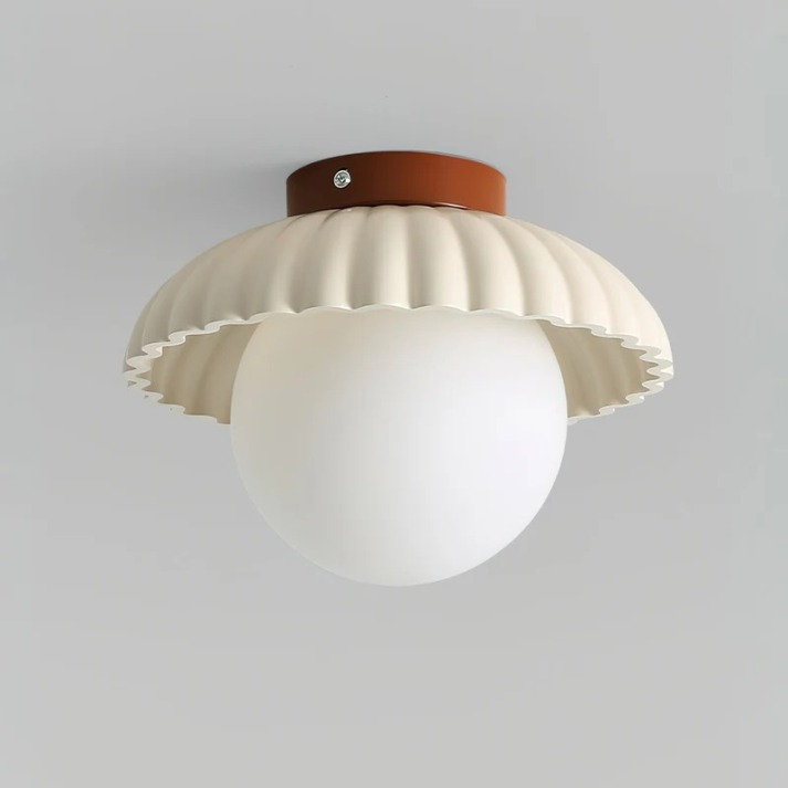 Plafonnier moderne avec bouton de fleur pour couloir et entrée Ceiling Lamp Electro Paris