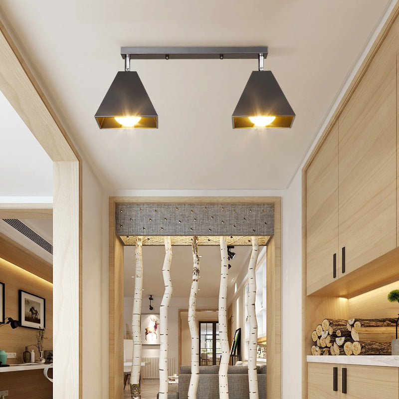 Plafonnier semi-monté géométrique pour espaces modernes Ceiling Lamp Electro Paris