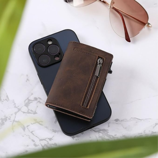 Portefeuille Sécurisé – Protection RFID et Style Electro Paris