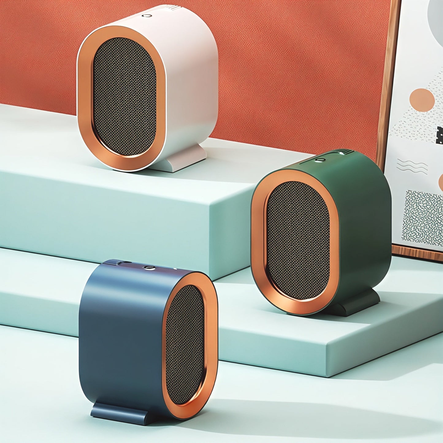 Chauffage d'Appoint Céramique pour Bureau – Radiateur Soufflant Électrique Portable Chauffages électriques Electro Paris