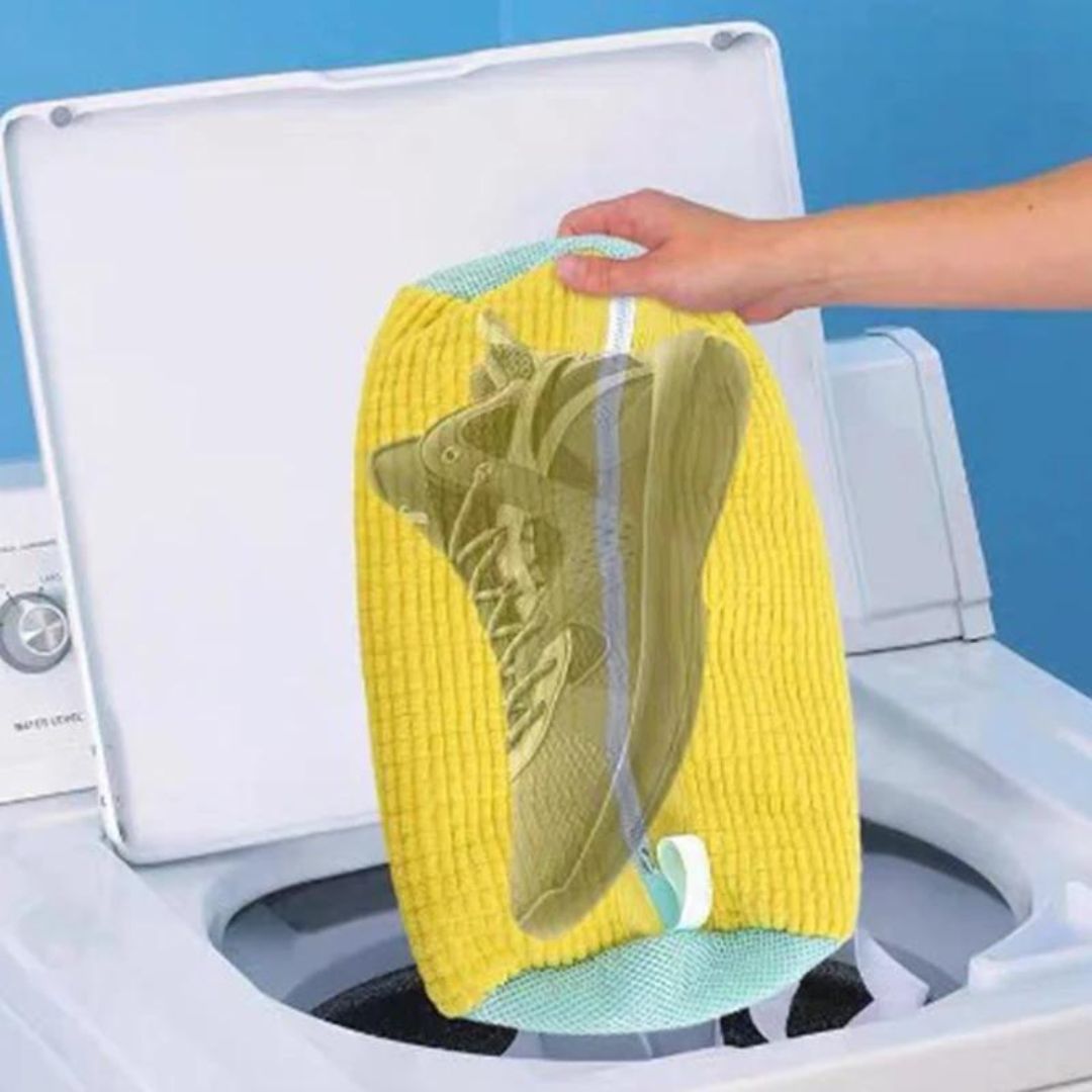 Sac de Lavage pour Chaussures – Nettoyage Rapide en Machine avec Protection Accessoires d'entretien pour chaussures Electro Paris