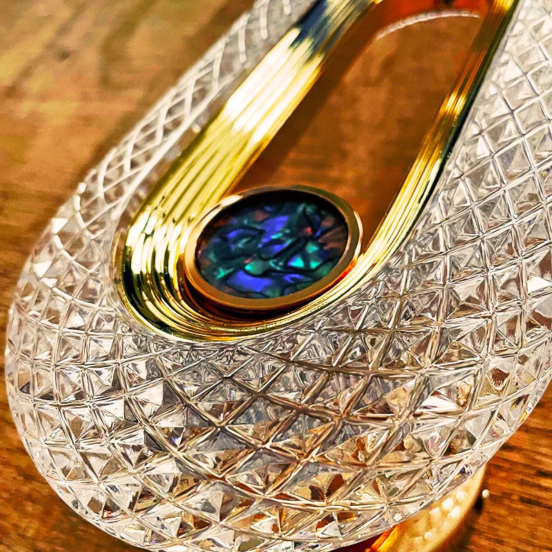 Applique Murale LED Cristalline Dorée – Éclairage Élégant et Raffiné Appliques murales Electro Paris