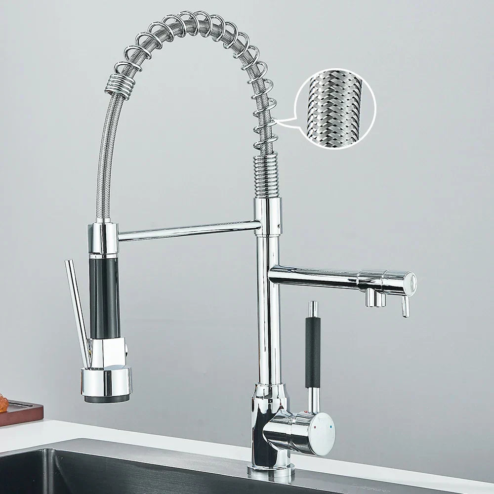 Robinet de Cuisine à Double Sortie – Contrôle Flexible de l’Eau & Design Élégant Kitchen faucet Electro Paris