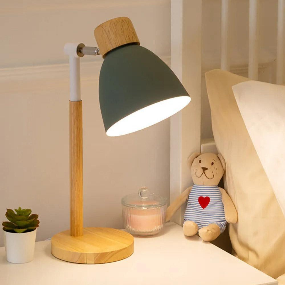 Lampe de table d'inspiration scandinave avec lumière réglable Desk Lamp Electro Paris Gris