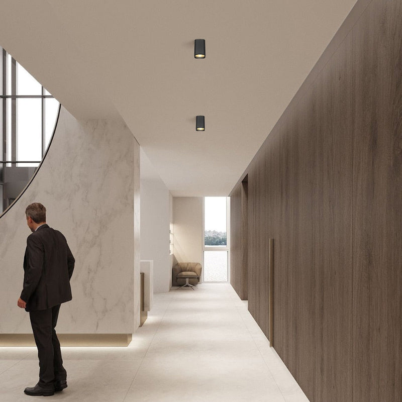 Spot de plafond LED carré moderne pour une utilisation en intérieur Ceiling Lamp Electro Paris