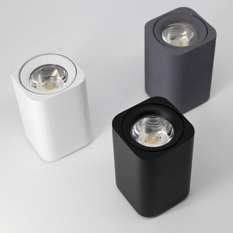 Spot de plafond LED carré moderne pour une utilisation en intérieur Ceiling Lamp Electro Paris