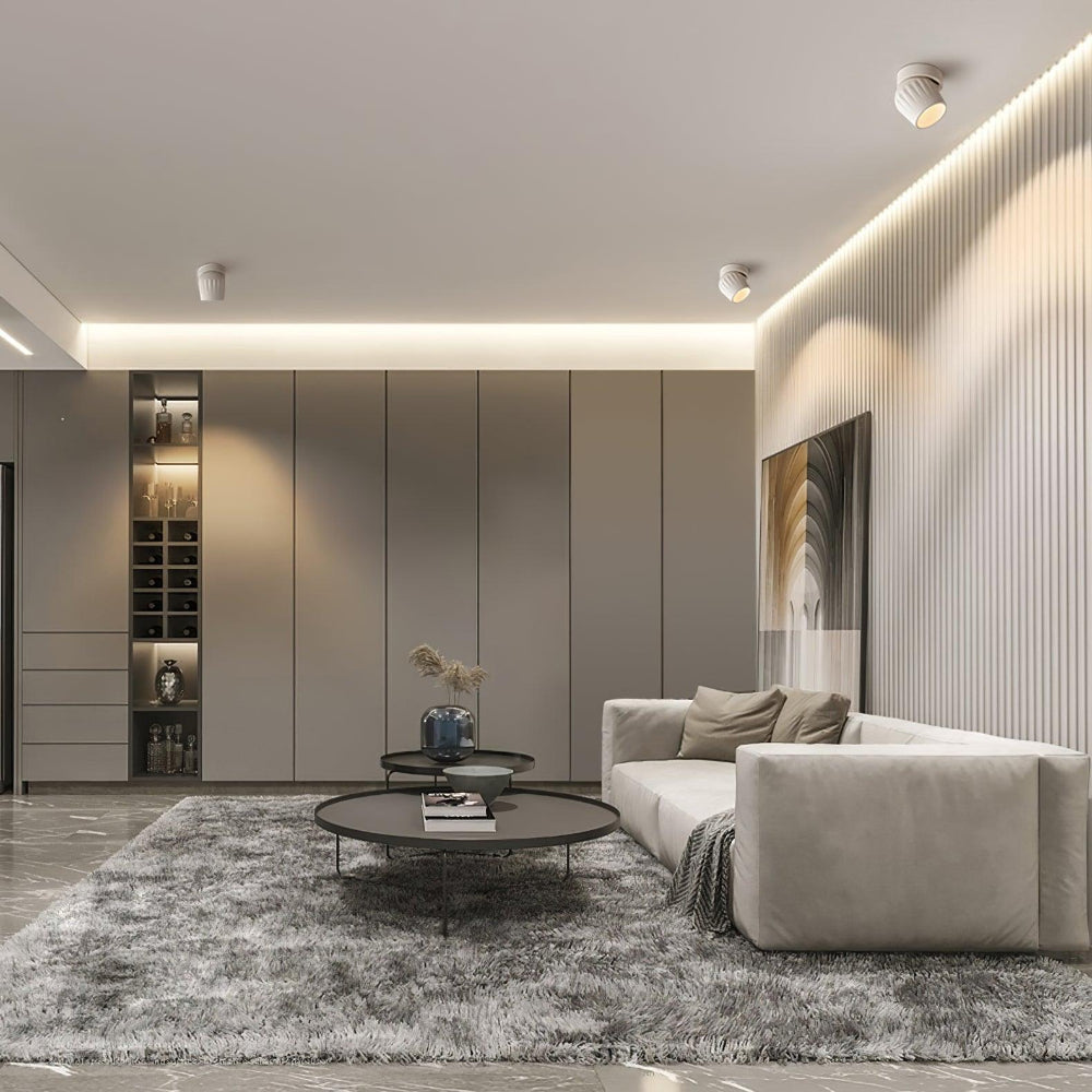 Spot de plafond minimaliste avec tête pivotante Ceiling Lamp Electro Paris