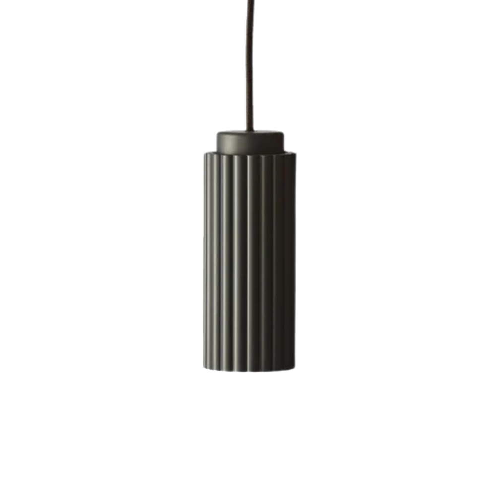 Suspension Cône Minimaliste avec Détail en Bois pour Éclairage de Cuisine Moderne Lampe suspendue Electro Paris Noir-bleu Blanc froid