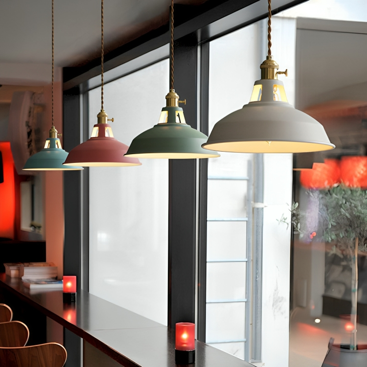 Suspension Industrielle Vintage avec Chaîne Réglable Ceiling Lamp Electro Paris