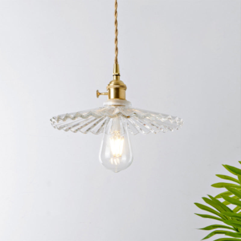 Suspension Élégante en Verre au Design Moderne Lampe suspendue Electro Paris Clair Q