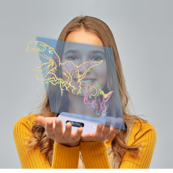 Tableau de Dessin Lumineux 3D – Tablette Créative Rétroéclairée Educational Toys Electro Paris