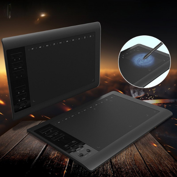 Tablette Graphique avec Stylet – Grand Format pour Dessin Numérique Large Digital Drawing Art Tablet Sketch Pad With Pen Electro Paris