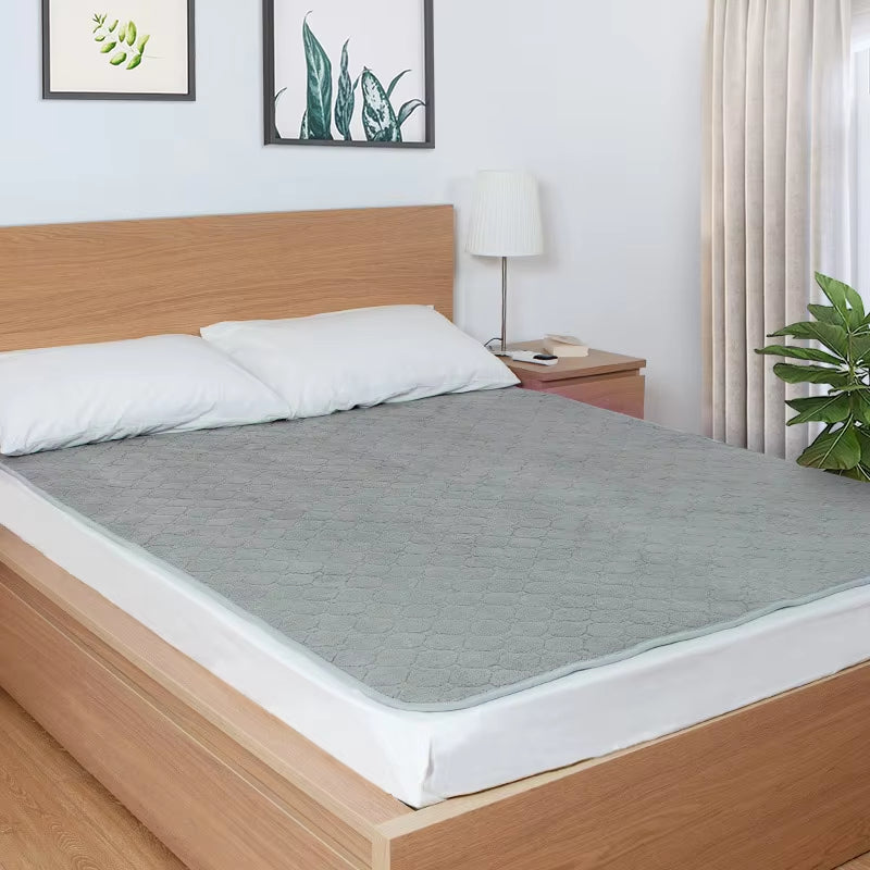 Chauffe-Matelas Électrique à Double Commande – Surchauffe-Matelas avec Zones de Chaleur Séparées Coussins et couvertures chauffants Electro Paris