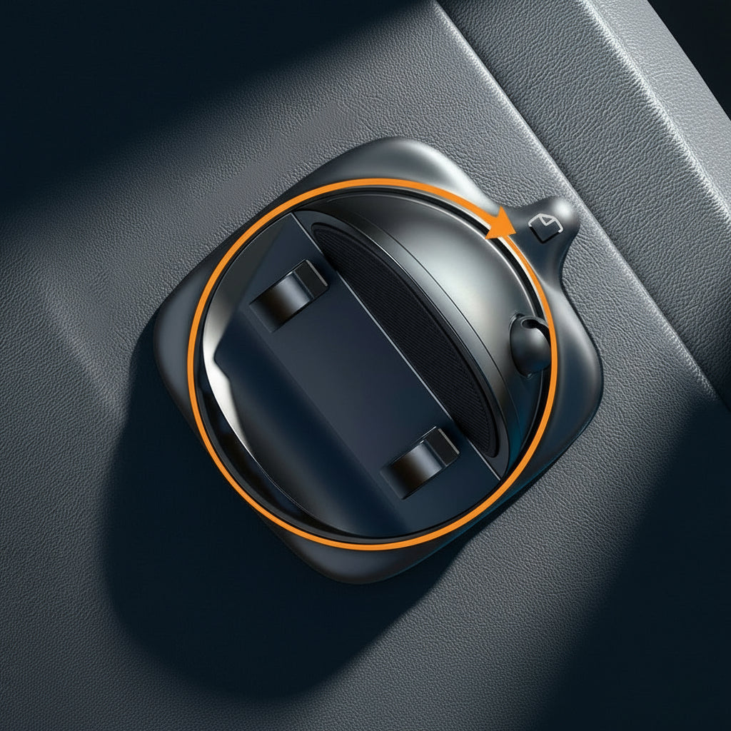 Support De Téléphone Voiture Pivotant À 360° Pour Tableau De Bord Et Aération Cyber Monday Offer Car phone holder Electro Paris